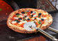 ケーキおよびピザ チーズ車輪ピザはカッター/ステンレス鋼の台所用具をナイフで刺します