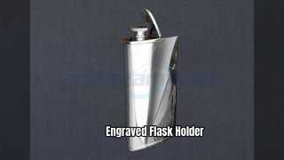 カスタム彫刻フラスコホルダーギフト