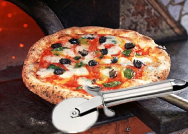 多機能円形のペストリーのステンレス鋼ピザ カッターのステンレス鋼の台所用具