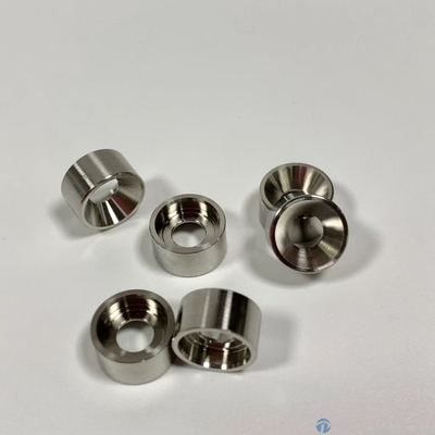CNC精密回転部品 半径フレンズを持つ丸いリング CNC 17-4PHステンレス鋼部品 ニッケル付
