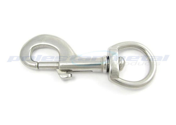 ハンドバッグのためのカスタマイズされた 304 ステンレス鋼の Carabiner のスナップのホックの D リングの旋回装置